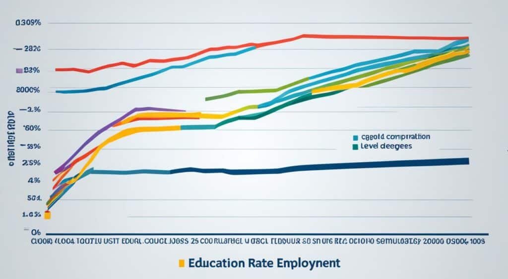 higher education employment rate